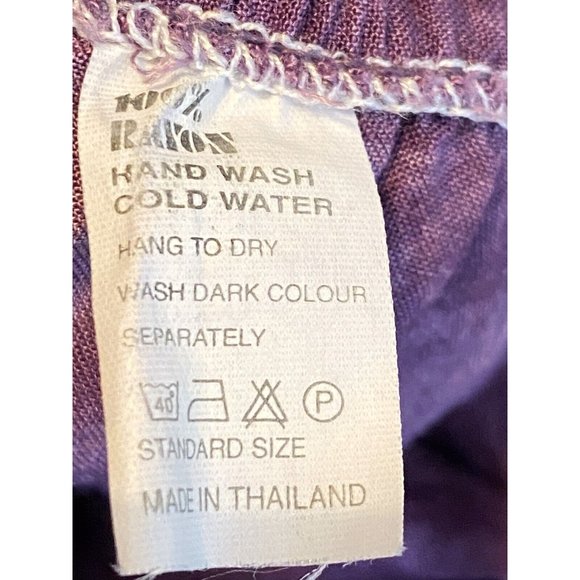 VTG Size M/L Purple Midi Length Skirt And Top Elephant Print Skirt Set - Picture 5 of 7